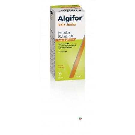 Algifor Dolo Junior 100 mg/5 ml 200 ml - PrimeCare Global